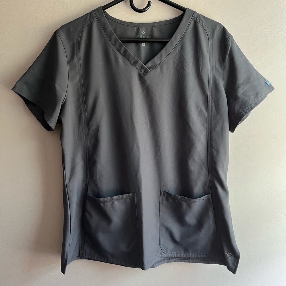 Womens scrub top size Large